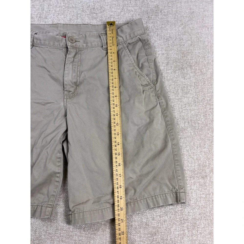The North Face Mens Khaki Chino Shorts Size 34 Tan Cotton Outdoor Hiking